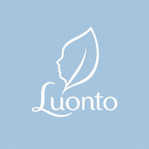 Tekoälyn luoma minimalistinen-tyylinen logopohja, metsä ja luonto