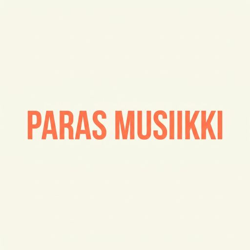 Tekoälyn luoma minimalistinen-tyylinen logopohja, musiikki ja ääni