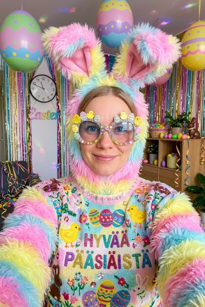 Luo selfiestä hauska pääsiäiskuva