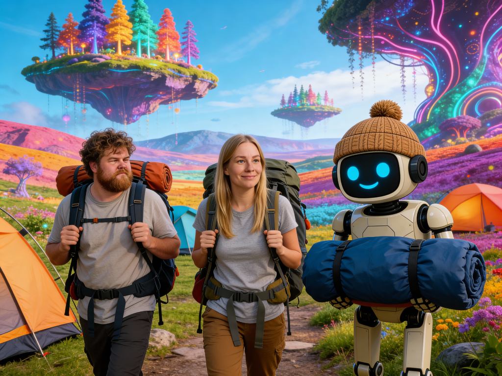 Tekoälyn generoima yhdistetty kuva