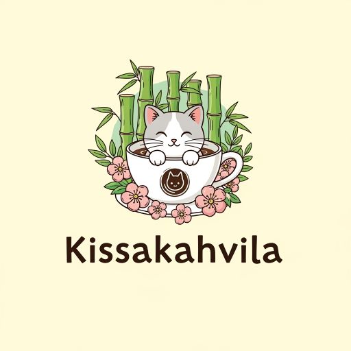 Tekoälyn luoma logo kahvilalle