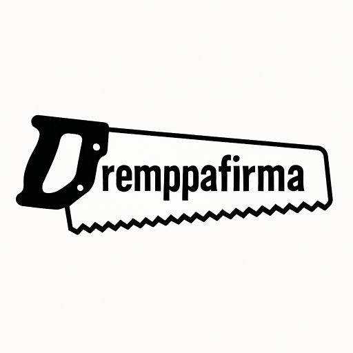 Tekoälyn luoma logo remonttifirmalle